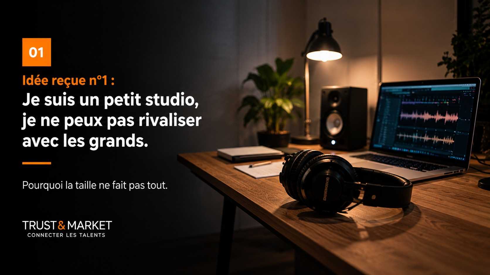 Petit studio d'enregistrement : vous pouvez rivaliser avec les grands