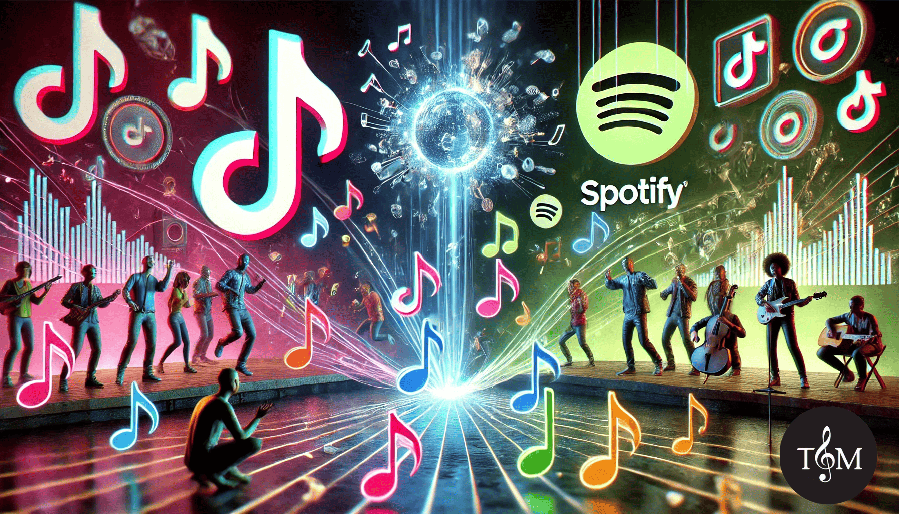 De TikTok à Spotify: les nouvelles tendances musicales?